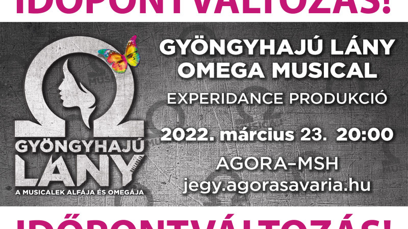 GYÖNGYHAJÚ LÁNY BALLADÁJA OMEGA musical