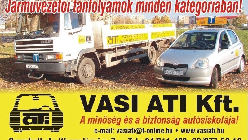 VASI ATI KFT - Autósiskola